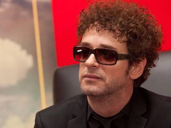 El cantante y compositor argentino, Gustavo Cerati.