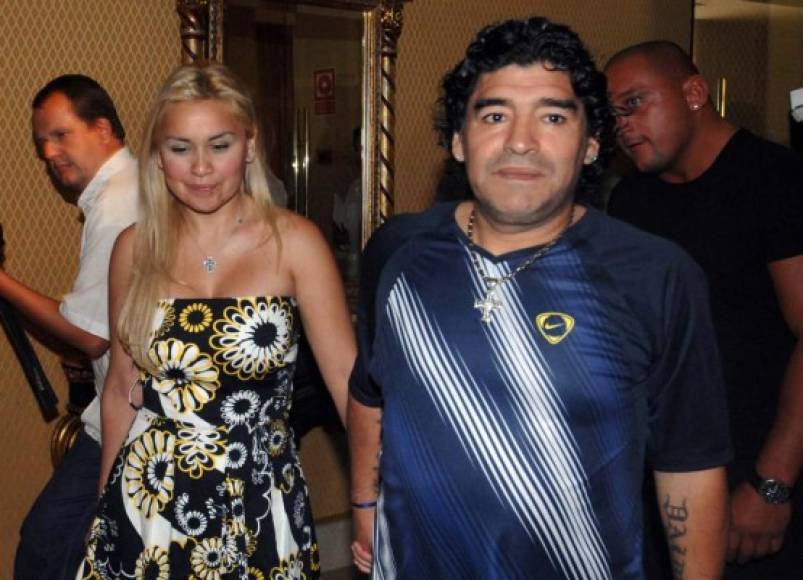 Verónica Ojeda explicó en varias entrevistas que Diego Maradona casi no tenía contacto con el niño. Algo que este último tiempo se revirtió.