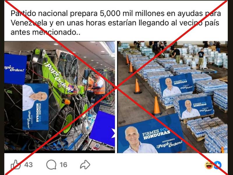 Captura de pantalla a una publicación de Facebook hecha el 30 de junio 2026.