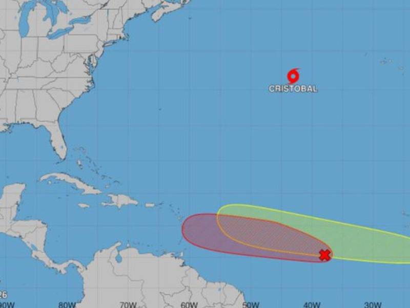 La tormenta podría el jueves antes de tocar tierra y viene acompañada de vientos máximos sostenidos de hasta 75 kilómetros por hora (km/h).