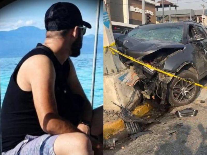 Un joven comerciante perdió la vida la mañana de este domingo tras sufrir un brutal accidente vehicular en la primera calle de San Pedro Sula.