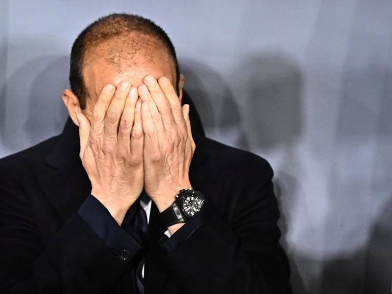 Massimiliano Allegri es el DT de la Juventus.