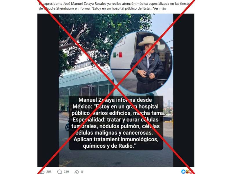 Captura de pantalla a una publicación de Facebook, hecha el 9 de septiembre de 2026.