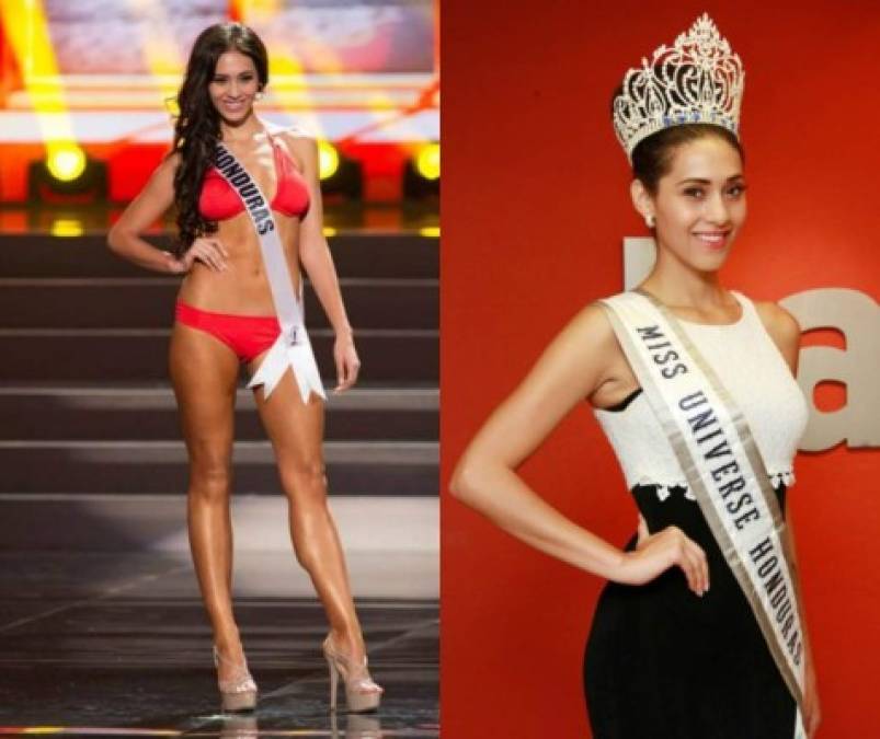 Diana Schoutsen Mendoza ganó como representante de Tela en 2013 y representó al país en el concurso de Miss Universo en Rusia