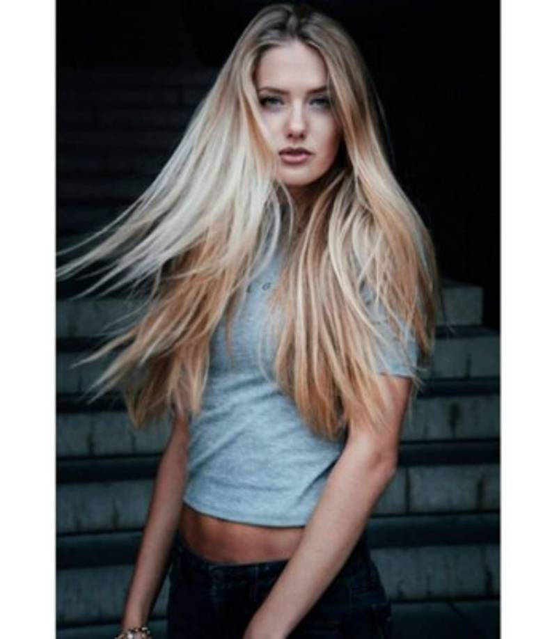 Por su belleza, Alica Schmidt también podría hacer carrera como modelo.