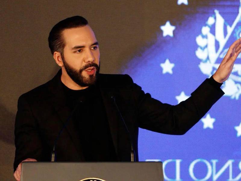 Nayib Bukele, presidente de El Salvador.