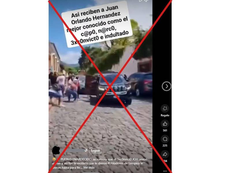 Captura de pantalla a una publicación de Facebook, hecha el 3 de julio de 2026.