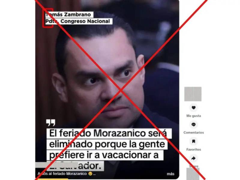 Captura de pantalla a una publicación de Tik Tok, hecha el 12 de octubre de 2026.