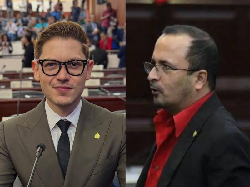 El diputado del Partido Liberal, Rashid Mejía, cuestionó, durante la sesión legislativa del martes, a su colega del partido Libertad y Refundación (Libre), Sergio Castellanos, al asegurar que su comportamiento en el Congreso Nacional no es acorde con la investidura del cargo que ostenta.