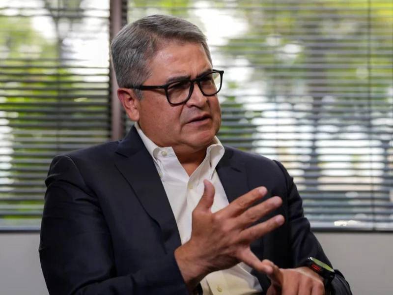 Juan Orlando Hernández, expresidente de Honduras.