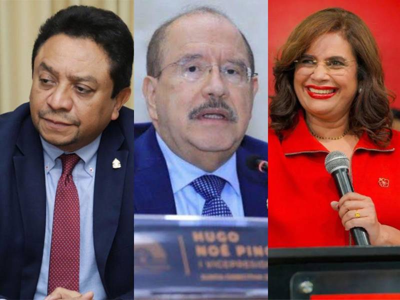 Ramón Barrios, Hugo Noé Pino y Rixi Moncada encabezan la lista de los políticos más verificados por EH Verifica.