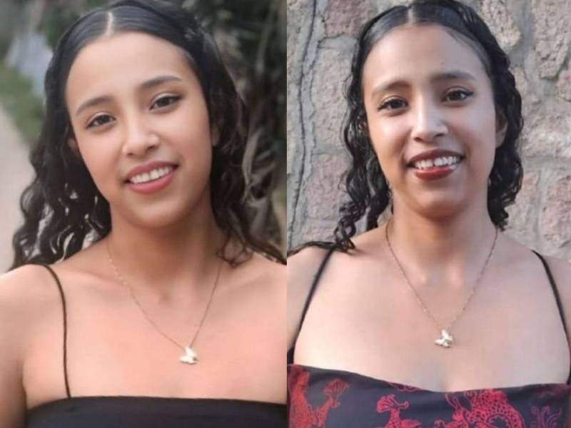 Fotografías en vida de Rosy Fabiola Izaguirre, de 26 años de edad. La joven fue encontrada muerta la noche del lunes en una zona boscosa del sector La Tigra.