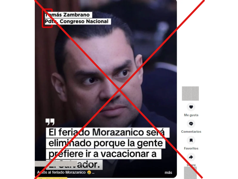 Captura de patalla a una publicación de Tik Tok, hecha el 12 de cotubre de 2026