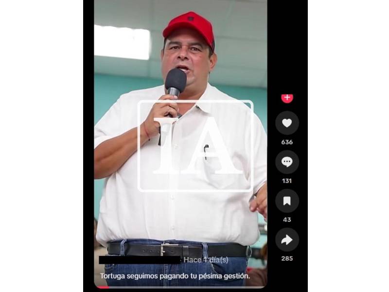 Captura de pantalla a una publicación de TikTok, hecha el 30 de septiembre de 2026.