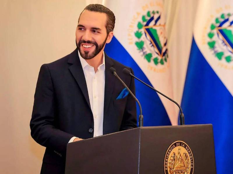 Nayib Bukele, presidente de El Salvador.