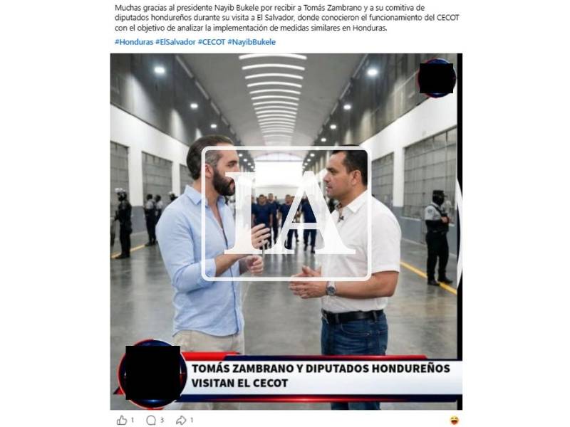Captura de pantalla a una publicación de Facebook, hecha el 20 de octubre de 2026.
