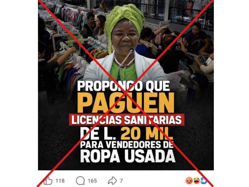 Captura de pantalla de una publicación de Facebook, hecha el 14 de agosto de 2026.