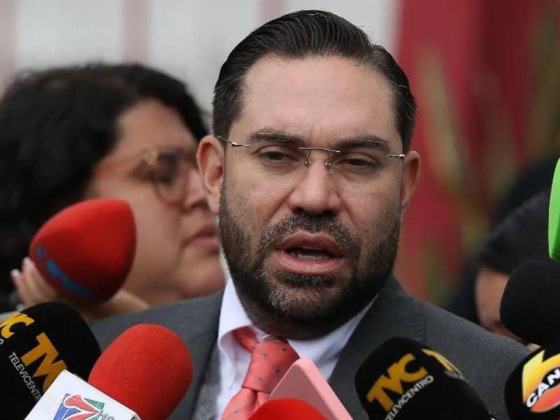 Jorge Cálix, jefe de bancada del Partido Liberal.