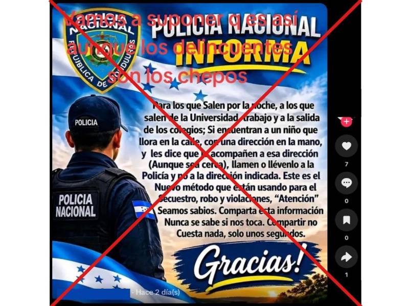 Captura de pantalla a una publicación de TikTok, hecha el 26 de octubre de 2026.