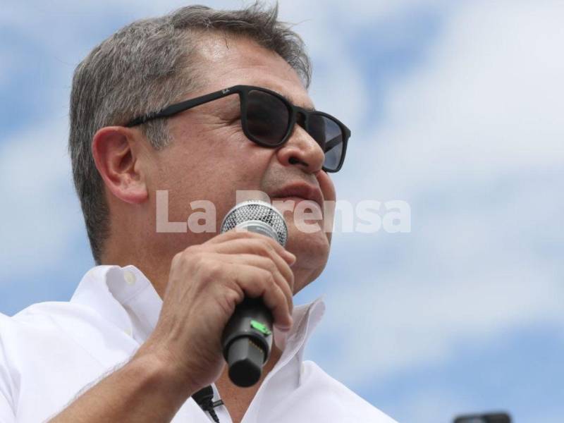 El expresidente Juan Orlando Hernández es acusado de fraude y lavado de activos en el denominado caso Pandora II.