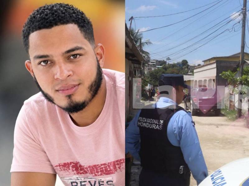 La Policía Nacional informó que José David Sánchez, asesinado frente a su hija de dos años en Choloma, Cortés, estaría vinculado a la banda delictiva conocida como “Los Barbones”.
