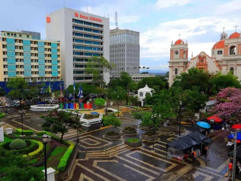 Imagen referencial de San Pedro Sula, zona norte de Honduras. La Prensa.