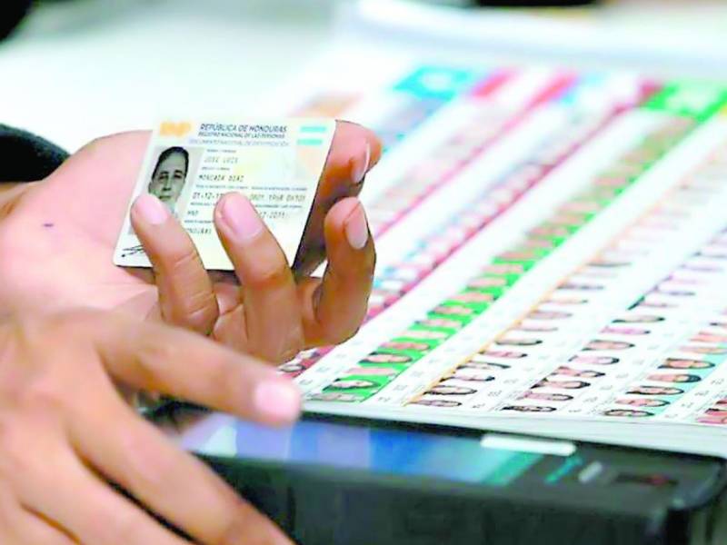 El lanzamiento del programa para reponer el DNI gratis será en las instalaciones del Registro Nacional de las Personas en San Pedro Sula.