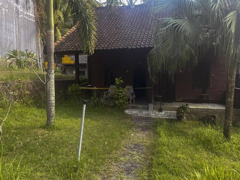 Vista de la habitación del hotel Bumi Aditya, en Senggigi, al oeste de la isla de Lombok, Indonesia, donde se alojaba la española Matilde Muñoz, quien, según la Policía indonesia, fue asesinada en Lombok hace dos meses. EFE
