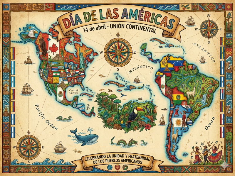 Bajo el lema de un solo pueblo y una sola voz, el <b>Día de las Américas</b> nos invita a reflexionar sobre los pilares compartidos de democracia, derechos humanos y desarrollo que unen a las repúblicas del continente en la búsqueda de un futuro común.
