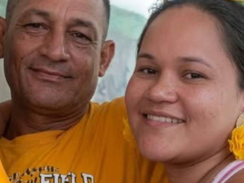 Fotografías en vida de Alex y Mirena Rápalo, quienes fueron ultimados durante la madrugada de este domingo en Trinidad, Santa Bárbara.