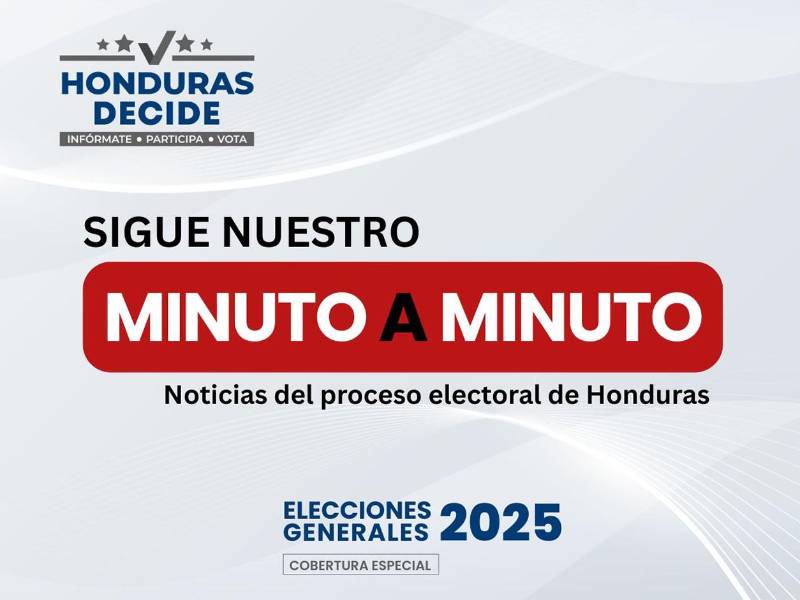 Diario La Prensa inicia su cobertura especial de las Elecciones Generales 2025 en Honduras, con un seguimiento minuto a minuto del desarrollo del proceso electoral.
