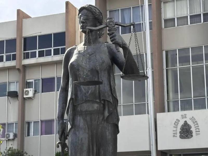 Fachada de la Corte Suprema de Justicia de Honduras. Imagen de archivo La Prensa.