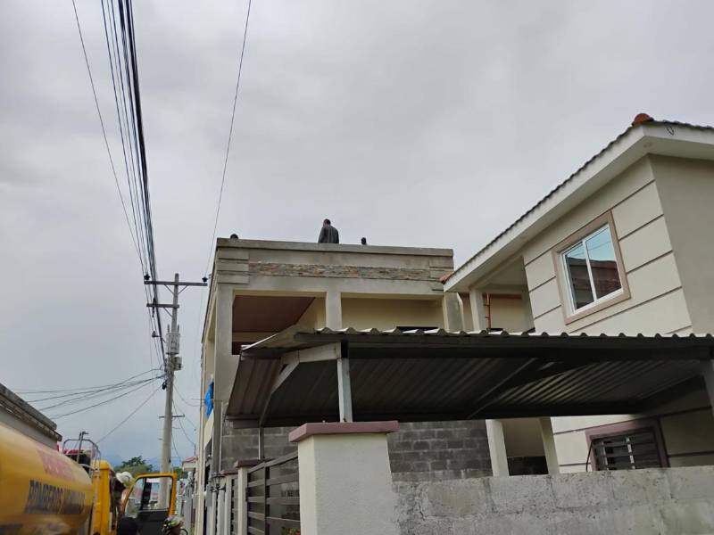 El hecho se registró la mañana de este miércoles en la residencial Los Álamos.