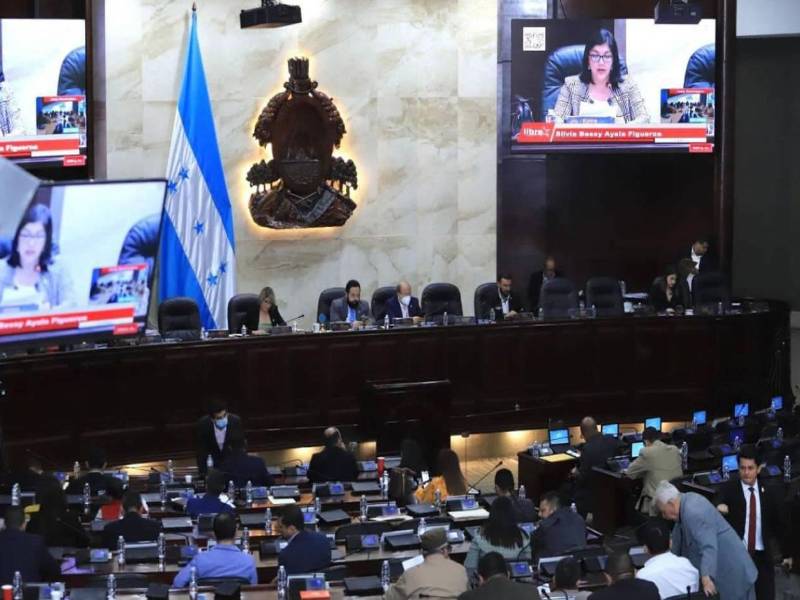 Imagen de archivo de una sesión en el Congreso Nacional.