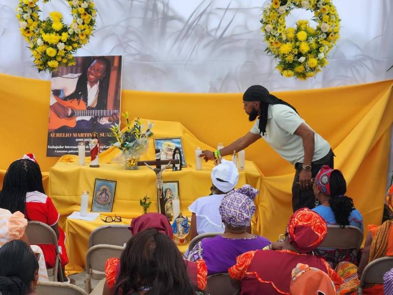 Las actividades iniciaron desde las 8:00 de la mañana con ceremonias espirituales y rezos tradicionales.
