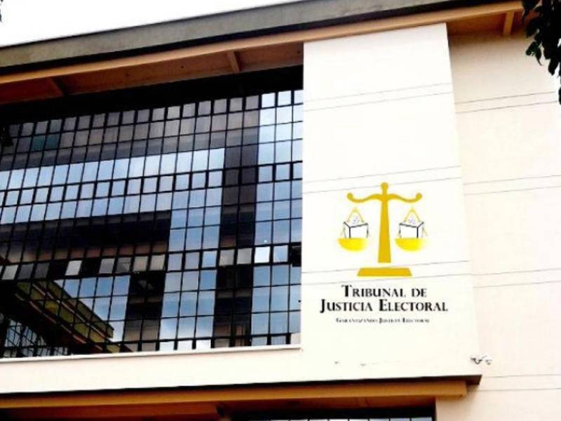 Imagen de archivo de la fachada del Tribunal de Justicia Electoral.