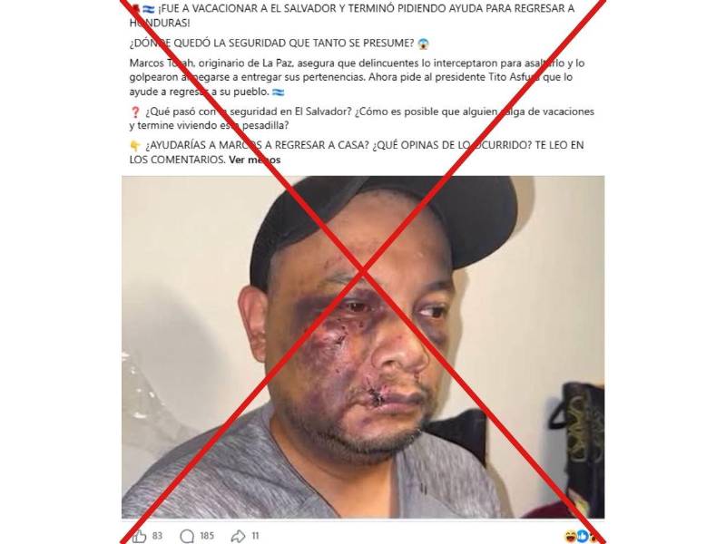 Captura de pantalla a una publicación de TikTok, hecha el 13 de octubre de 2026.
