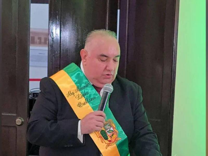 Alexander López, alcalde de El Progreso, departamento de Yoro.