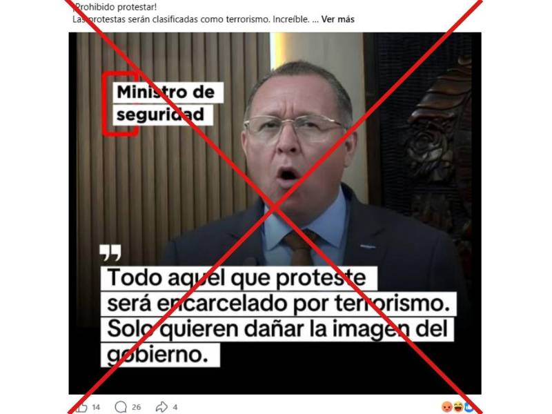 Captura de pantalla a una publicación de Facebook, hecha el 2 de septiembre de 2026.