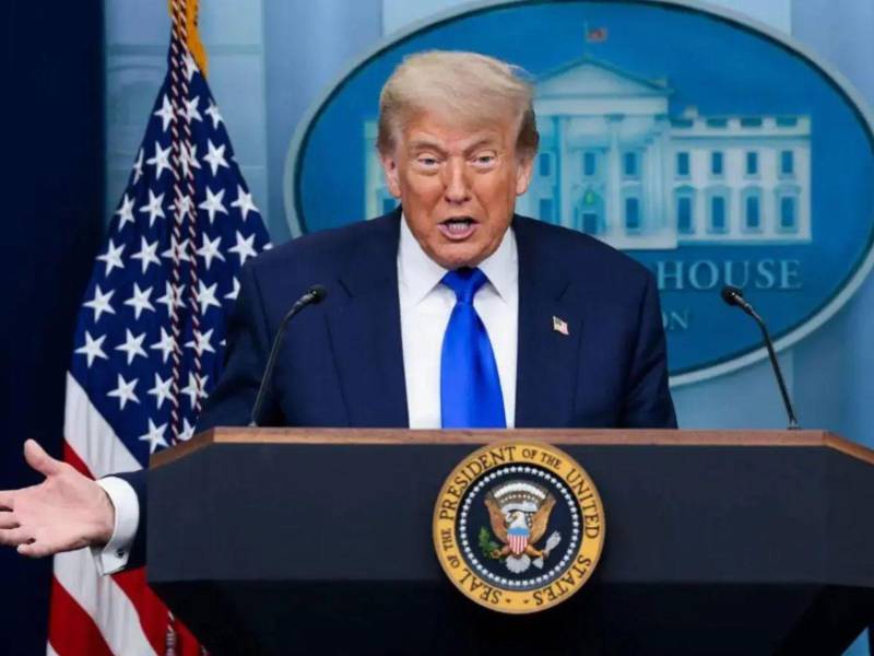 Trump hizo el anuncio en una publicación de su plataforma Truth Social.