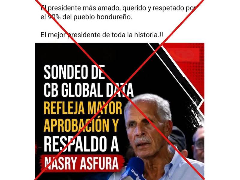 Captura de pantalla a una publicación de Facebook, hecha el 20 de julio de 2026.