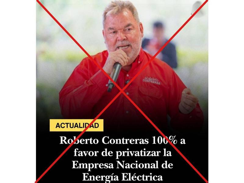 Captura de pantalla a una publicación de Facebook hecha el 5 de agosto de 2026.