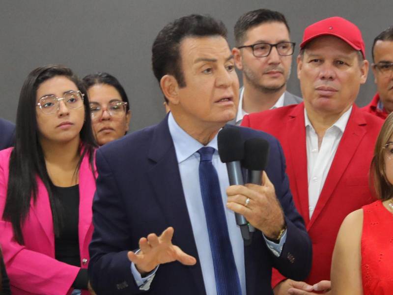 El excandidato presidencial del Partido Liberal de Honduras, Salvador Nasralla en una foto de archivo.