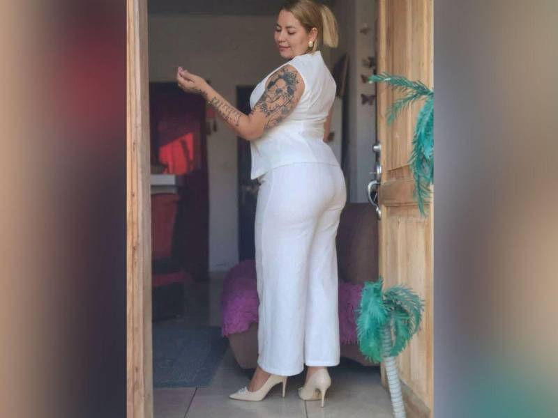 Fotografía en vida de Ingrid Yaneth Duarte Izaguirre, quien fue ultimada a balazos en El Paraíso.