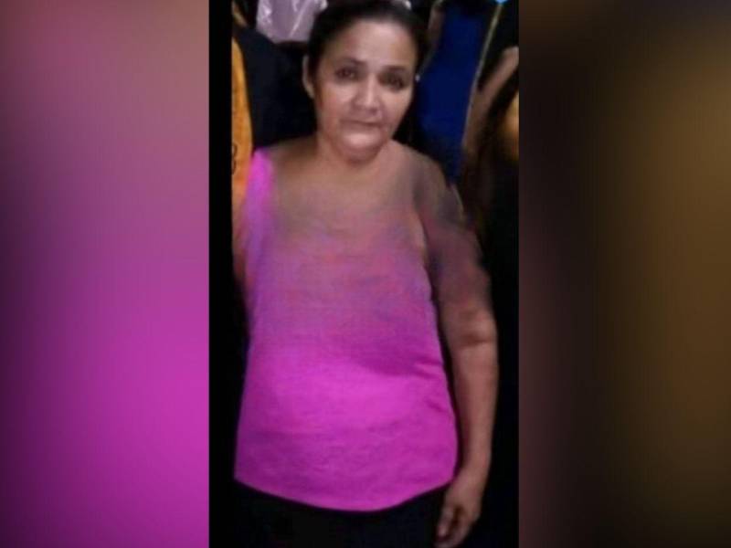 Fotografía en vida de la señora Dania Elizabeth González.
