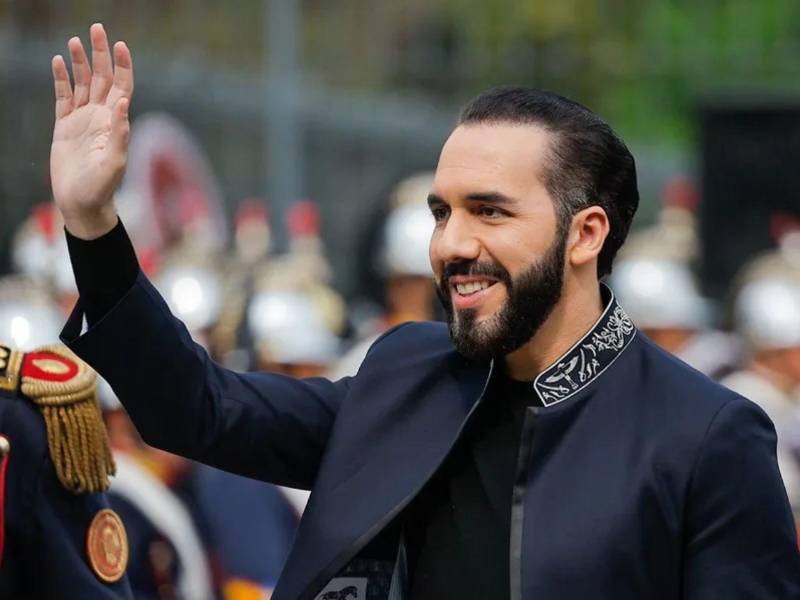 Fotografía de archivo del presidente de El Salvador, Nayib Bukele.