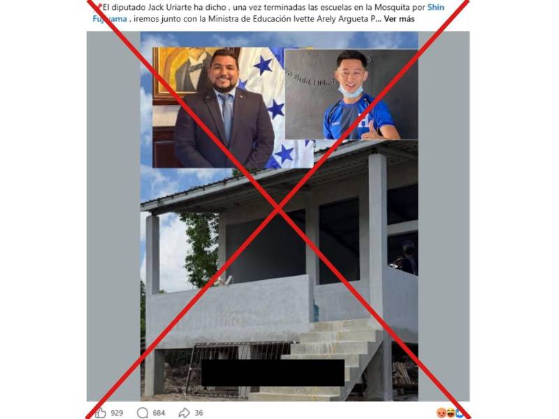 Captura de pantalla a una publicación de Facebook hecha el 28 de agosto de 2026.