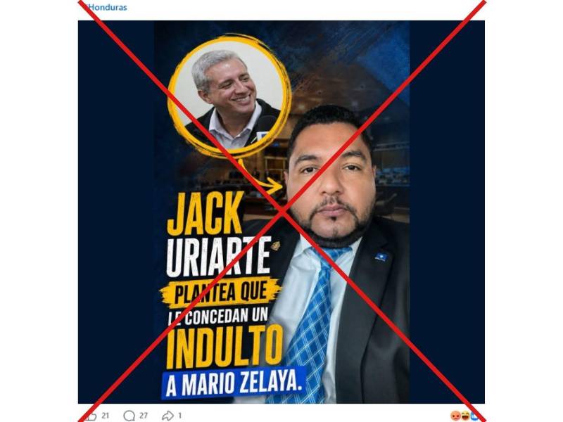 Captura de pantalla a una publicación de Facebook, hecha el 28 de agosto de 2026.