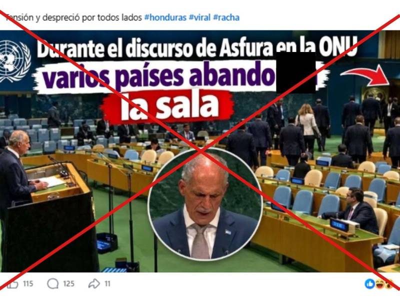 Captura de pantalla a una publicación de Facebook, hecha el 24 de septiembre de 2026.