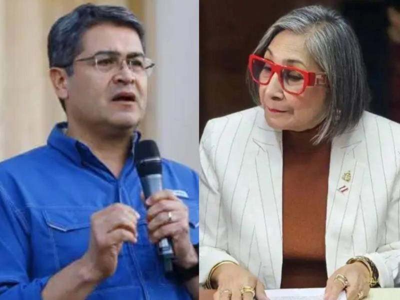 La excongresista aseguró que JOH pretende retomar protagonismo político pese al proceso judicial que enfrentay lo responsabilizó del deterioro institucional de Honduras.